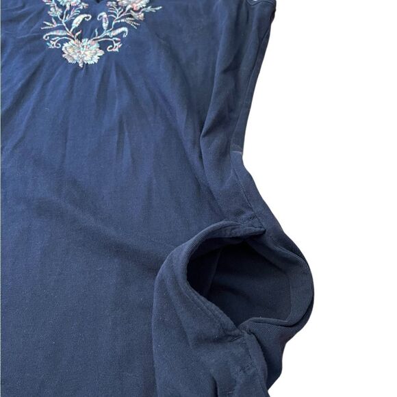 Womens’ Lands’ End Navy Blue Tank Dress Size S - Picture 4 of 6